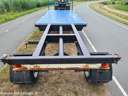 14 tons Jadico landbouwwagen, zeer netjes