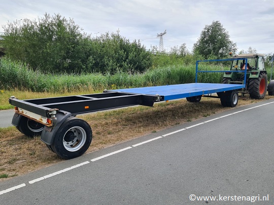14 tons Jadico landbouwwagen, zeer netjes