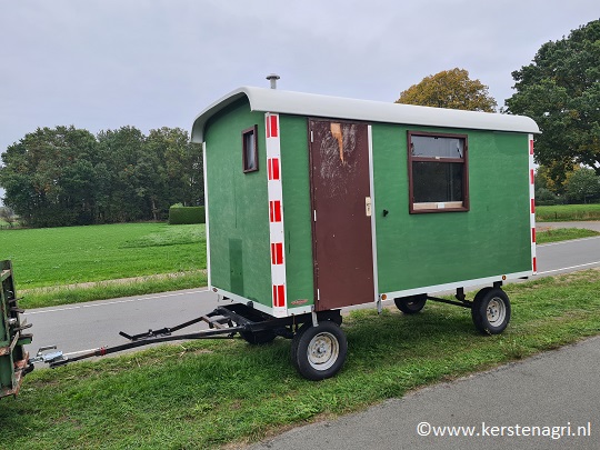 Brouwer schafkeet, schamelwagen 400x195cm