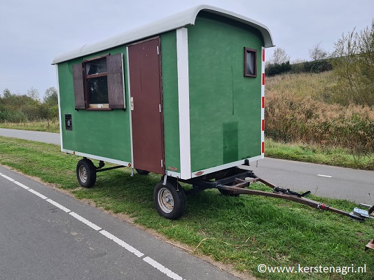 Brouwer schafkeet, schamelwagen 400x195cm