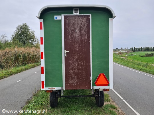 Brouwer schafkeet, schamelwagen 400x195cm