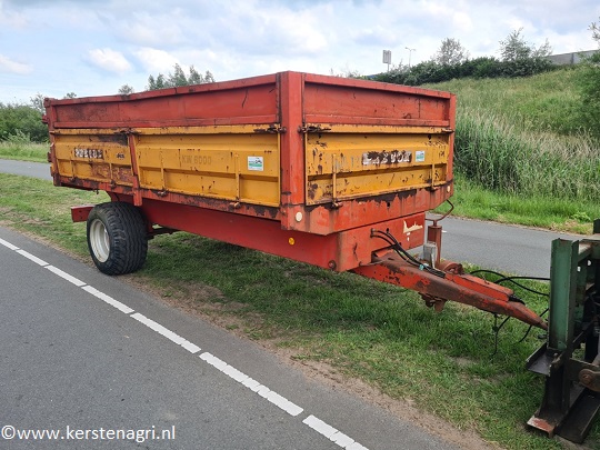 6 tons Peecon KW 6000 kipper