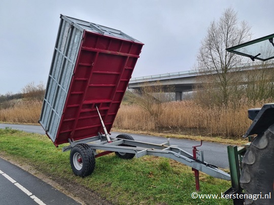 4 tons gegalvaniseerde kipper