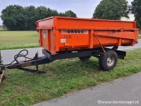 5 tons Agromet T039 enkelas kipper