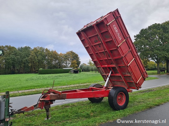 6 tons grigon kipper, deuren achterzijde