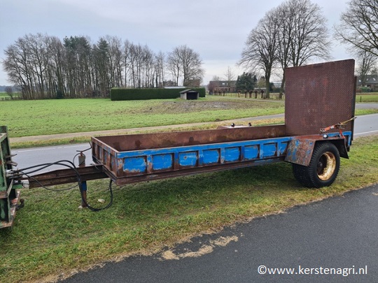 4 tons oprijwagen dieplader
