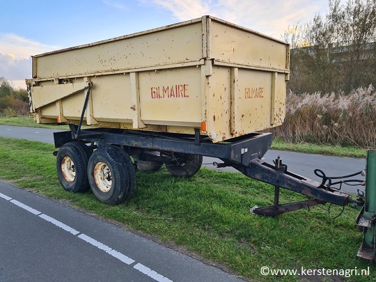 8 tons Agromet tandemas T046 kipper