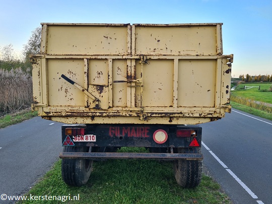 8 tons Agromet tandemas T046 kipper