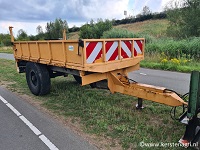 6 tons 3 zijdige kipper, degelijk gebouwd